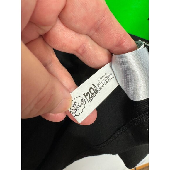 Old Navy Large Simpsons Homer Graphic T-Shirt Black Jack Short Sleeve Crewneck - Picture 8 of 10